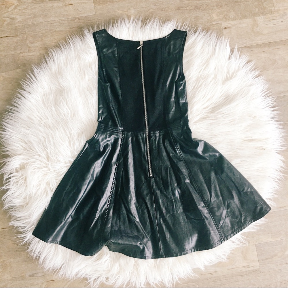 ❌ DONATED❌ Xhilaration || Faux Leather Dress - Picture 3 of 4
